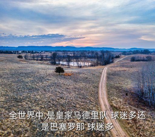 全世界中,是皇家馬德里隊(duì) 球迷多還是巴塞羅那 球迷多