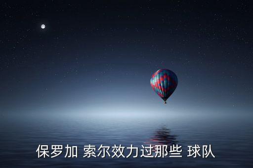 保羅加 索爾效力過(guò)那些 球隊(duì)