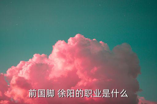 徐陽是哪個隊的球迷,徐陽:感情是你們兩個人的，不是別人的