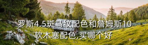 羅斯5和詹13哪個值得買,為什么我買詹10不買中低配?