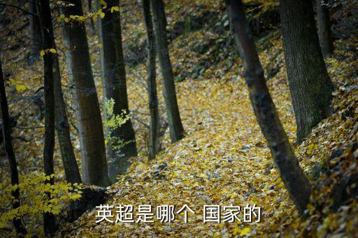 英超是哪個 國家的