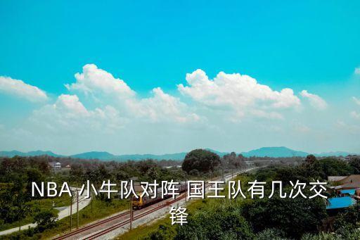NBA 小牛隊對陣 國王隊有幾次交鋒
