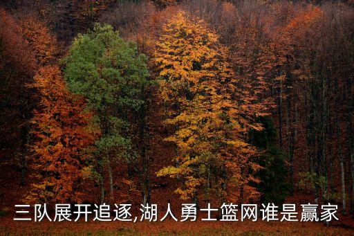 三隊展開追逐,湖人勇士籃網誰是贏家
