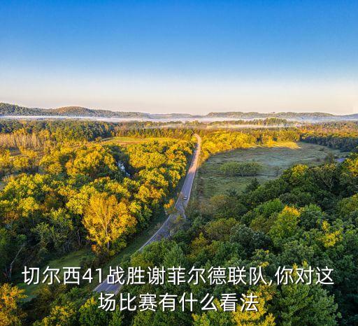 切爾西41戰(zhàn)勝謝菲爾德聯(lián)隊(duì),你對這場比賽有什么看法