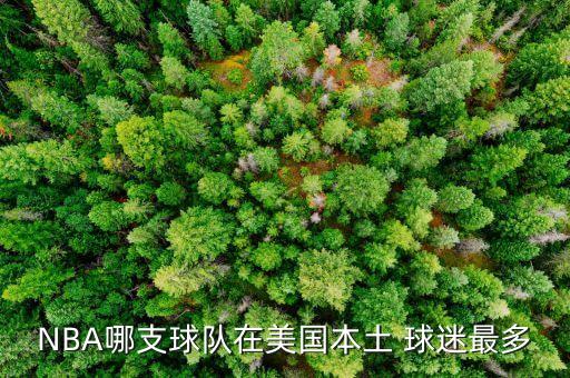 NBA哪支球隊(duì)在美國本土 球迷最多
