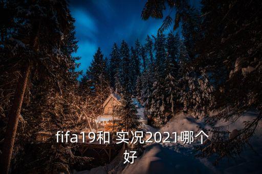  fifa19和 實(shí)況2021哪個(gè)好