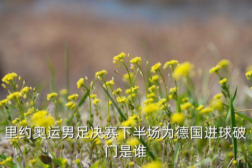 里約奧運男足決賽下半場為德國進(jìn)球破門是誰