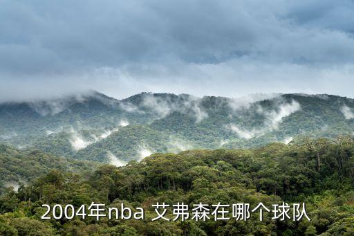 2004年nba 艾弗森在哪個球隊