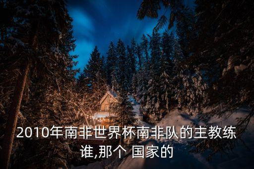 2010年南非世界杯南非隊(duì)的主教練誰,那個(gè) 國家的