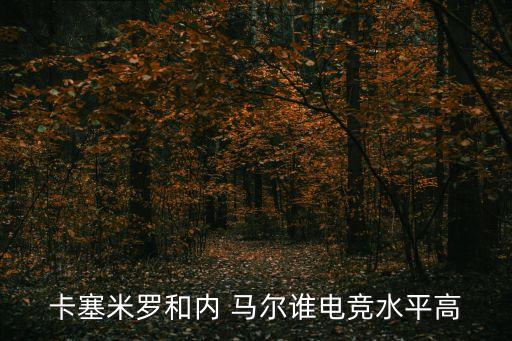 卡塞米羅和內(nèi) 馬爾誰(shuí)電競(jìng)水平高