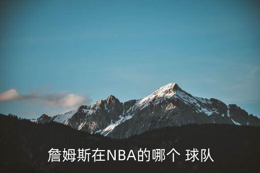  詹姆斯在NBA的哪個 球隊(duì)