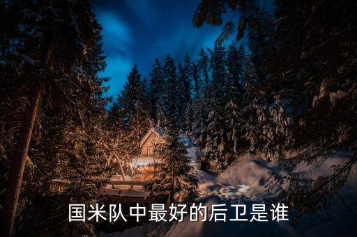 國米隊(duì)中最好的后衛(wèi)是誰