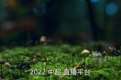 2022 中超 直播平臺(tái)