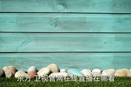  東方 衛(wèi)視官網(wǎng)在線直播在哪看