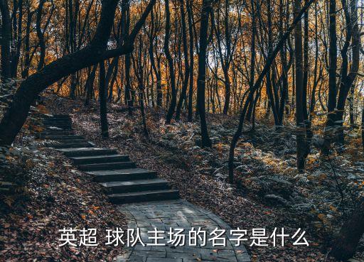  英超 球隊(duì)主場的名字是什么