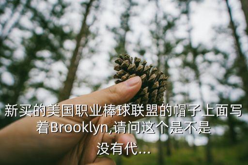 新買的美國職業(yè)棒球聯(lián)盟的帽子上面寫著Brooklyn,請問這個是不是沒有代...