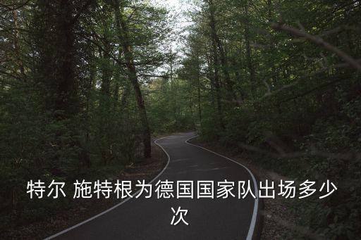  特爾 施特根為德國國家隊出場多少次