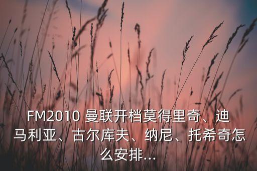 FM2010 曼聯(lián)開(kāi)檔莫得里奇、迪 馬利亞、古爾庫(kù)夫、納尼、托希奇怎么安排...