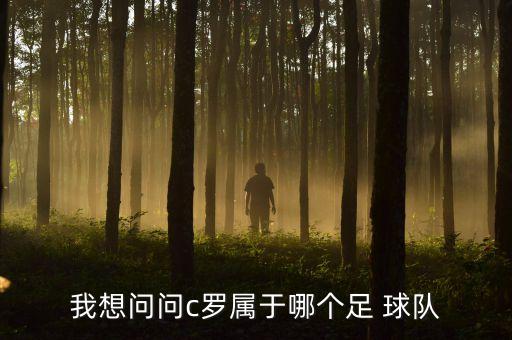 我想問(wèn)問(wèn)c羅屬于哪個(gè)足 球隊(duì)