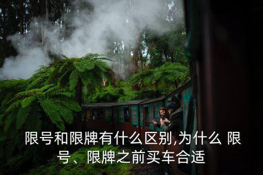  限號和限牌有什么區(qū)別,為什么 限號、限牌之前買車合適
