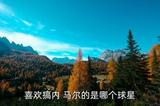 喜歡搞內(nèi) 馬爾的是哪個(gè)球星