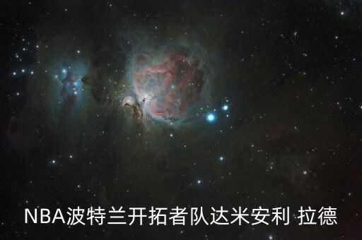 NBA波特蘭開(kāi)拓者隊(duì)達(dá)米安利 拉德
