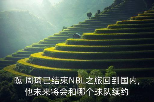 曝 周琦已結(jié)束NBL之旅回到國內(nèi),他未來將會和哪個球隊續(xù)約