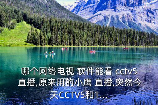 哪個網(wǎng)絡(luò)電視 軟件能看 cctv5 直播,原來用的小鷹 直播,突然今天CCTV5和1...