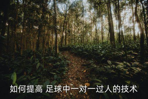 如何提高 足球中一對(duì)一過人的技術(shù)