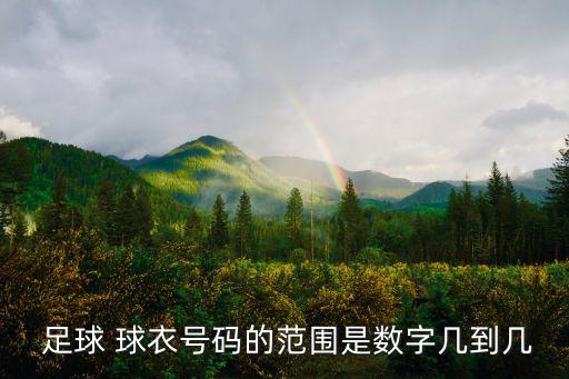  足球 球衣號(hào)碼的范圍是數(shù)字幾到幾