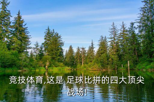 競技體育,這是 足球比拼的四大頂尖戰(zhàn)場!