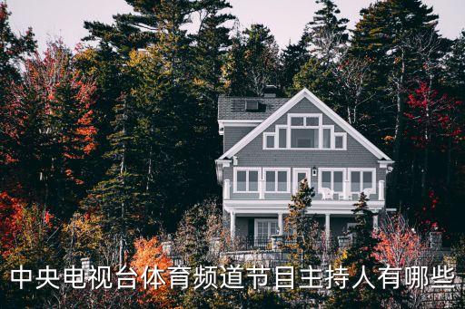 中央電視臺(tái)體育頻道節(jié)目主持人有哪些