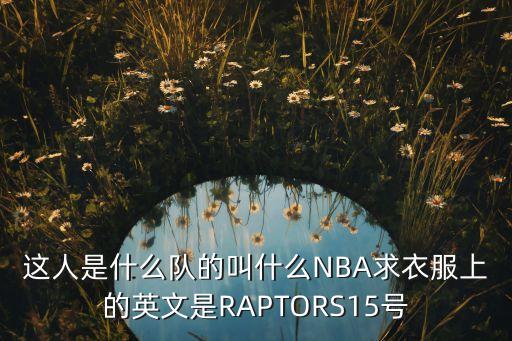 這人是什么隊(duì)的叫什么NBA求衣服上的英文是RAPTORS15號