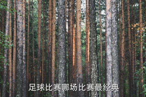  足球比賽哪場比賽最經(jīng)典