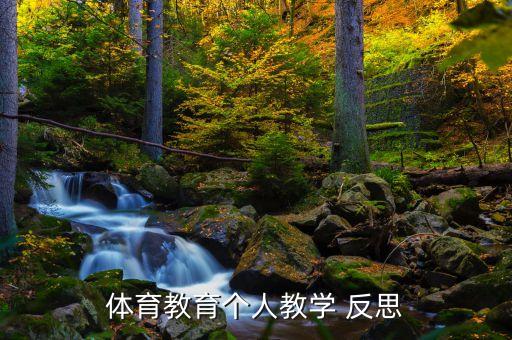 體育教育個(gè)人教學(xué) 反思