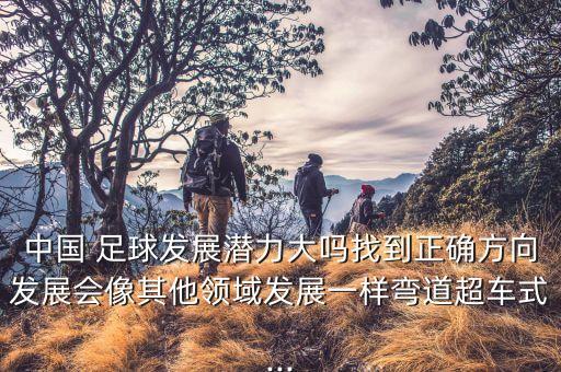 中國 足球發(fā)展?jié)摿Υ髥嵴业秸_方向發(fā)展會像其他領(lǐng)域發(fā)展一樣彎道超車式...