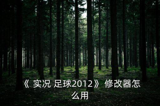 實(shí)況足球2018 wecn 2.1修改器