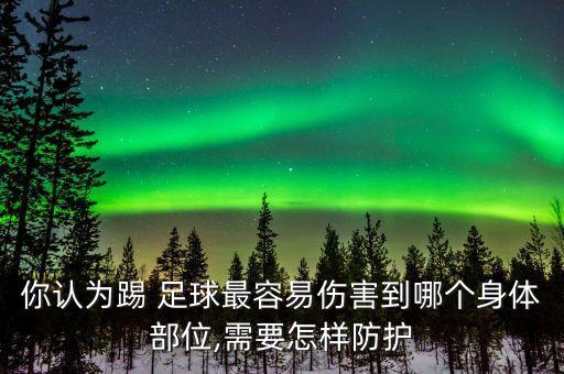 你認(rèn)為踢 足球最容易傷害到哪個(gè)身體部位,需要怎樣防護(hù)