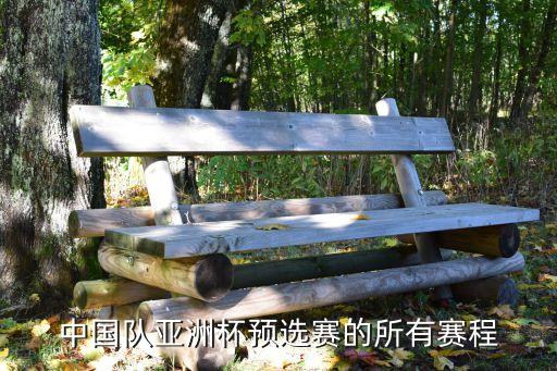 中國(guó)隊(duì)亞洲杯預(yù)選賽的所有賽程