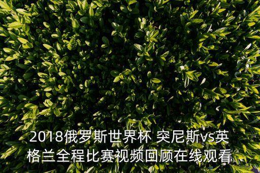 2018俄羅斯世界杯 突尼斯vs英格蘭全程比賽視頻回顧在線觀看