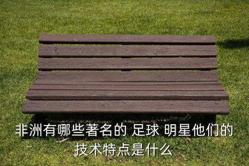 非洲有哪些著名的 足球 明星他們的技術特點是什么