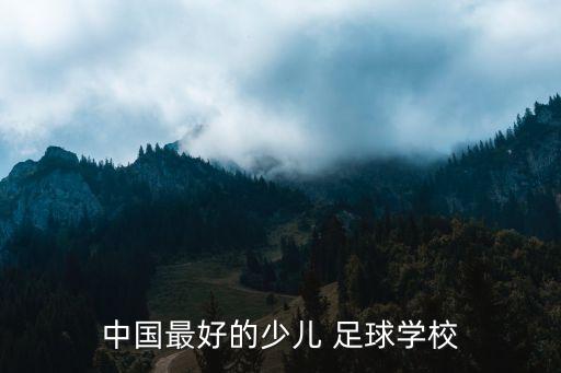 中國(guó)最好的少兒 足球?qū)W校