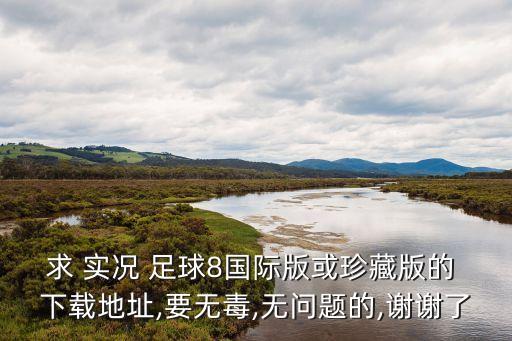 求 實(shí)況 足球8國(guó)際版或珍藏版的 下載地址,要無(wú)毒,無(wú)問(wèn)題的,謝謝了