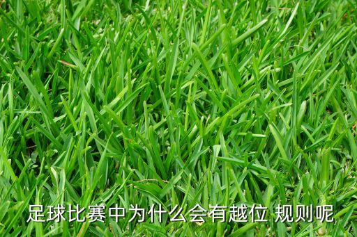 足球比賽中為什么會(huì)有越位 規(guī)則呢