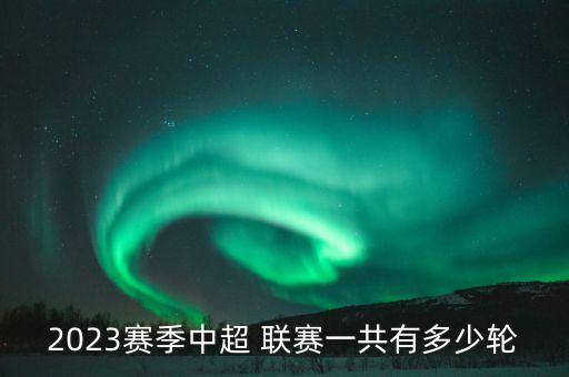 足球協(xié)會(huì)超級(jí)聯(lián)賽,2023中國平安中國足球協(xié)會(huì)超級(jí)聯(lián)賽