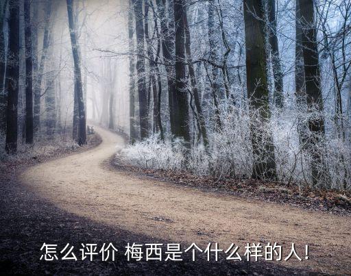 怎么評價 梅西是個什么樣的人!