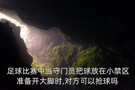  足球比賽中當(dāng)守門員把球放在小禁區(qū)準(zhǔn)備開大腳時(shí),對(duì)方可以搶球嗎