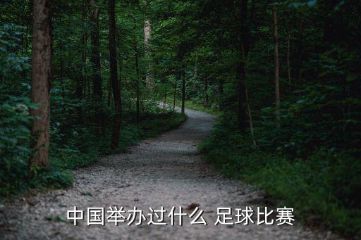 中國(guó)舉辦過(guò)什么 足球比賽
