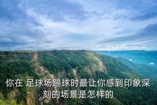 你在 足球場(chǎng)踢球時(shí)最讓你感到印象深刻的場(chǎng)景是怎樣的