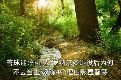 答球迷:外星人 羅納爾多退役后為何不去當(dāng)主 教練4個理由彰顯智慧
